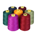 el color sólido de 40s/2 Hilo teñió colores del hilo de coser del hilado hecho girar diversos