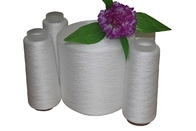 hilado lleno blanco crudo de la máquina de 50s/2 50s/3 Dull Polyester Yarn For Knitting