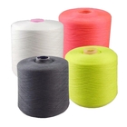 Yarn de poliéster teñido 40 / 2 100% de poliéster espumado para máquina de coser industrial