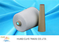 45/2 hecha girar blanco crudo hilados de polyester la contracción baja 100% de Yizheng