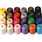 20/3 colores hechos girar de 40/2 60/3 100 hilo de coser del poliéster 5000 yardas los 8000m 10000 metros