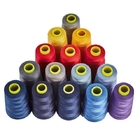 40/2 90g 160g 130g Colores de cono 100% hilo de costura de poliéster para la máquina de costura