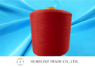 Alto rojo bajo teñido el 100% de la contracción de los hilados de polyester de la tenacidad para el hilo de coser