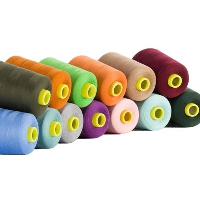 Venta caliente de hilo de costura de poliéster 20/2 30s/2 40s/2 100% de material puro Yizheng 40S2 hilo de costura de poliéster