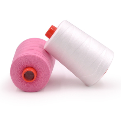 100% de poliéster de costura de hilos 40/2 40s/2 402 3000 Yards Spot con diferentes colores
