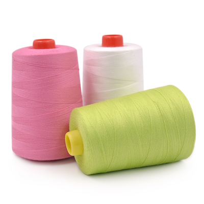 100% de poliéster de costura de hilos 40/2 40s/2 402 3000 Yards Spot con diferentes colores