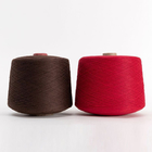 Hilados de polyester hechos girar anillo para las telas ultrafinas, hilo de coser hecho girar coloreado del poliéster