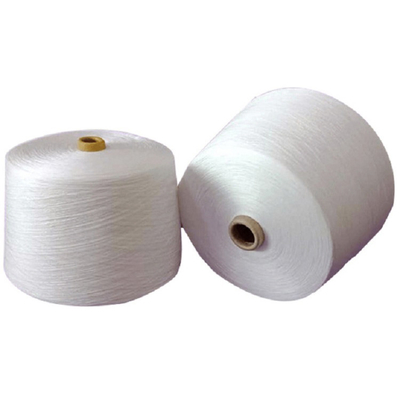 Filamentos blancos en bruto de poliéster 100% de anillo de espuma 40/2, 60/2, 60/3