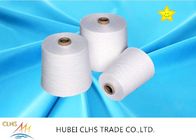 Hilados de polyester blancos crudos del cono de papel de alta resistencia y sin nudos