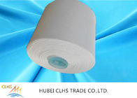 El cono plástico blanco crudo 100 Yizheng teñió hilados de polyester 210 el material 40s/2