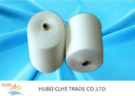 Grado blanco crudo comercial superficial liso del AAA del hilado para el bordado/tejer a mano