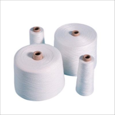 Cuadrícula de fibra de poliéster de color blanco crudo 40/2