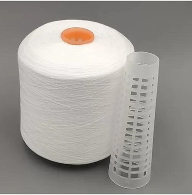 Blanco crudo 402 502 20s Hilados de poliéster espumados para hilo de coser / 100% de poliéster espumado