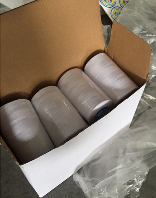 El hilo de costura de poliéster de color blanco crudo 40/2 5000Y/cono