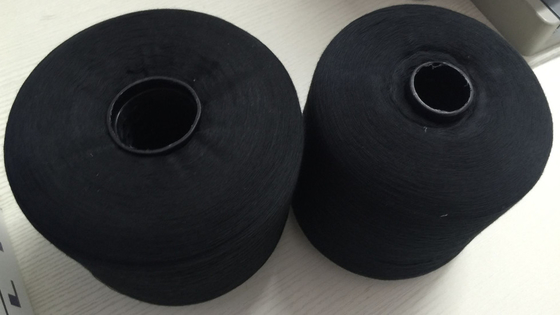 Blanco, negro, colores 100% de poliéster de hilados 40S/2 1,25 kg/cone
