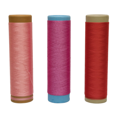 150D/48F Hilados de poliéster DTY de color blanco crudo para tejidos y tejidos