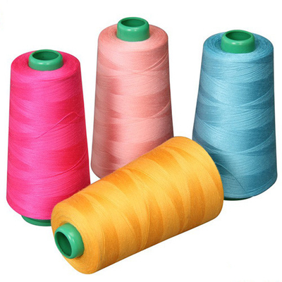 100% de poliéster hilo de costura Poly Poly Core Spun Filamentos precio 40/2