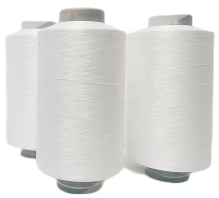 150D/48F, 300D/96F NIM Hijo de poliéster DTY blanco crudo