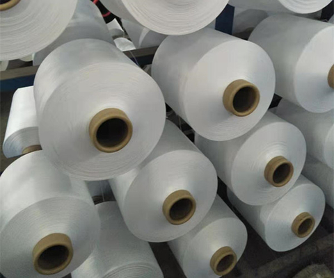 Filamentos de poliéster 100% DTY de color blanco crudo 150/36 150/48 150/144 150/48