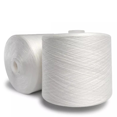 Blanco crudo 20/2 40/2 100% de poliéster Anillo de hilo de costura