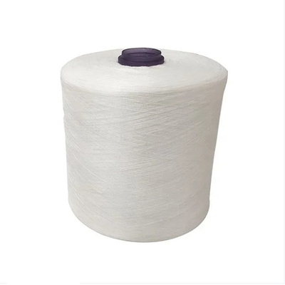 40s/2, 30s/2 Blanco crudo 100% poliéster de núcleo de hilado espumado Precio de fábrica