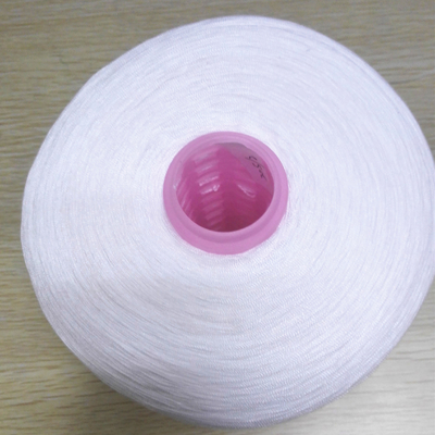 40s/2, 30s/2 Blanco crudo 100% poliéster de núcleo de hilado espumado Precio de fábrica