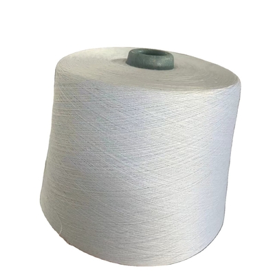 Fabricante 50/2 Filamentos de poliéster 100% blanco crudo para coser