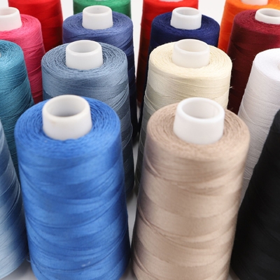 China Fabricante venta de hilo de costura hilos para coser precio barato hilo de poliéster