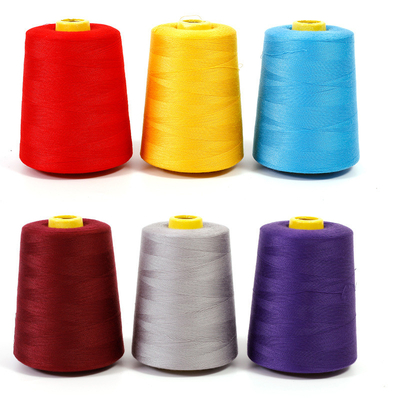 China Fábrica mayorista 40/2 hilo de costura de poliéster Spun Polyester hilos de costura de poliéster hilo