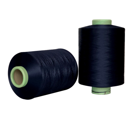 DDB Negro Blanco DTY Hijo 100D 150D 100% Poliéster Texturado Hijo NIM SIM HIM