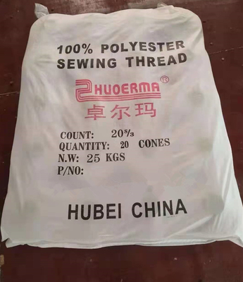 20/3 Hilados de poliéster 100% para coser jeans