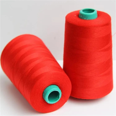 Color diferente hilo de costura de poliéster al 100% 40/2 50/2 hilo para costura