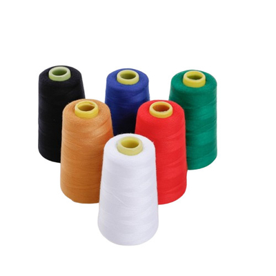 40/2 Polyester hilo de costura Fabricante proveedor de hilo personalizado 3000 yardas de hilo de costura de espuma para coser