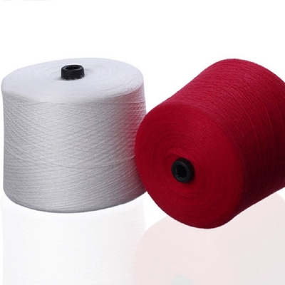 20/3 40/2 60/2 Hilados de poliéster 100% teñidos para coser prendas de vestir y ropa interior