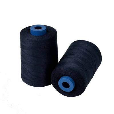 Fabricante de hilos de poliéster 402 502 202 100% de poliéster hilos de costura industriales para jeans