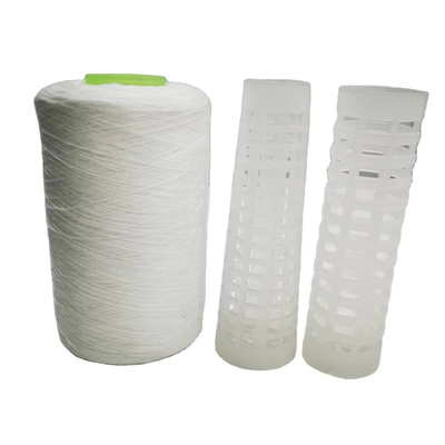 Alta tenacidad 30/2 Blanco en bruto100% Poliéster Spun Hijo de Coser con precio barato