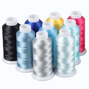 Hielo de coser teñido de color Poliéster 402 Hielo de coser en stock