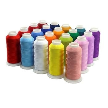 Hielo de coser teñido de color Poliéster 402 Hielo de coser en stock