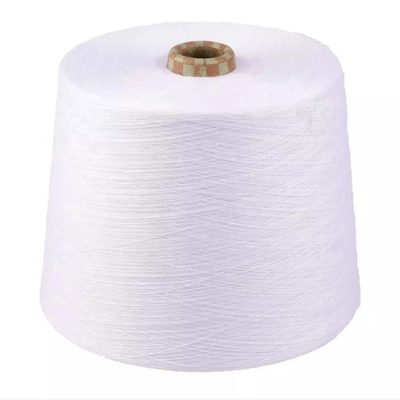 El anillo blanco óptico hizo girar los hilados de polyester/3 100% materiales estables 50/2 50 de la fibra del poliéster