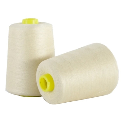 Hilo de coser de poliéster hilado 100% teñido con cono de plástico: 40/2, 50/2, 20/2
