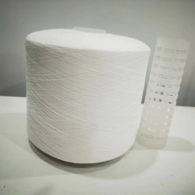 60/2 60/3 60s Blanco óptico blanco en bruto 100% poliéster hilados para hilo de costura