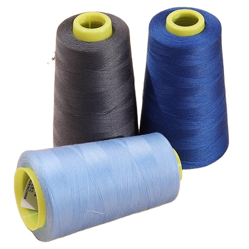 30/2 Colores hilo de costura de poliéster Durabilidad superior