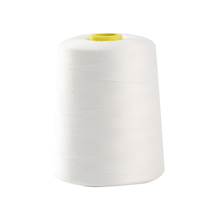 40/2 Polyester hilo de costura Fabricante proveedor de hilo personalizado 3000 yardas de hilo de costura de espuma para coser